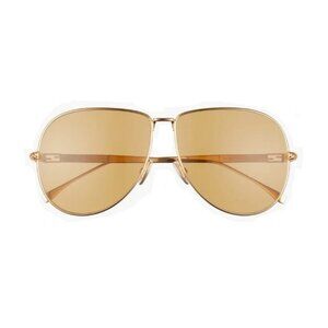 Fendi Gold Aviator Sunglasses